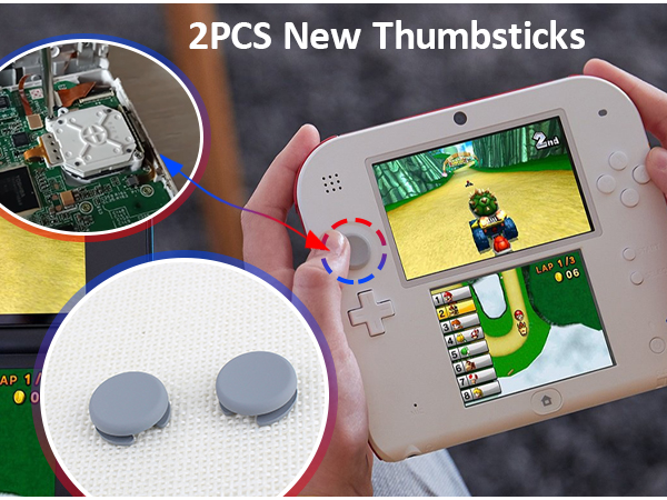  for Nintendo 2DS 3DS 3DS XL 3DS LL joystick replacemen