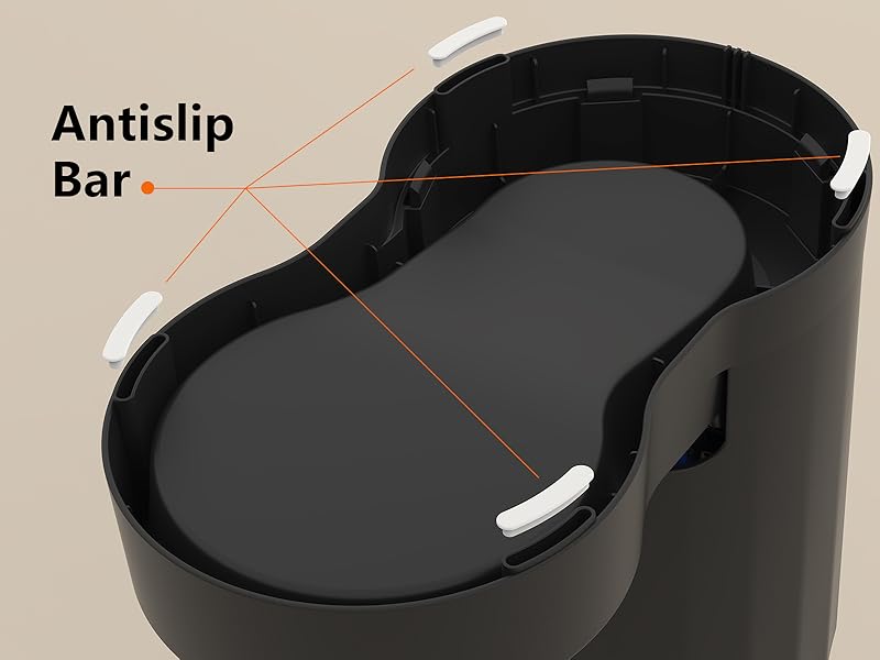 non-slip cat waterer