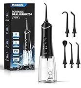 Maynovia Water Flosser for Teeth, Cordless Water Pick Oral Irrigator with U-Shaped Tip, 12 Adjust...