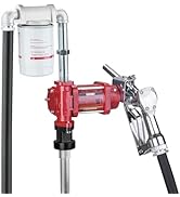 TOPWAY 12V DC Gasoline Fuel Pump, 10GPM Self-priming Oil Transfer Pump Kit With Particulate Filte...