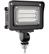 CINOTON 30W LED Flood Lights Outdoor, 4200LM IP65 Waterproof Security Wall Pack Lighting Fixture ...