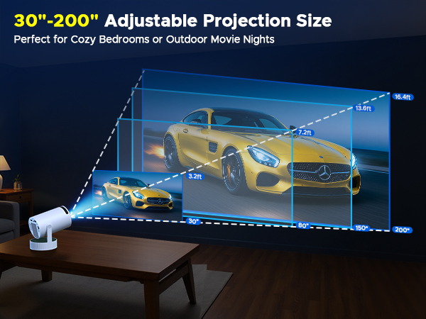 4k projector with wifi and bluetooth