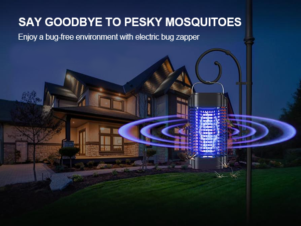 BUG ZAPPER INDOOR OUTDOOR
