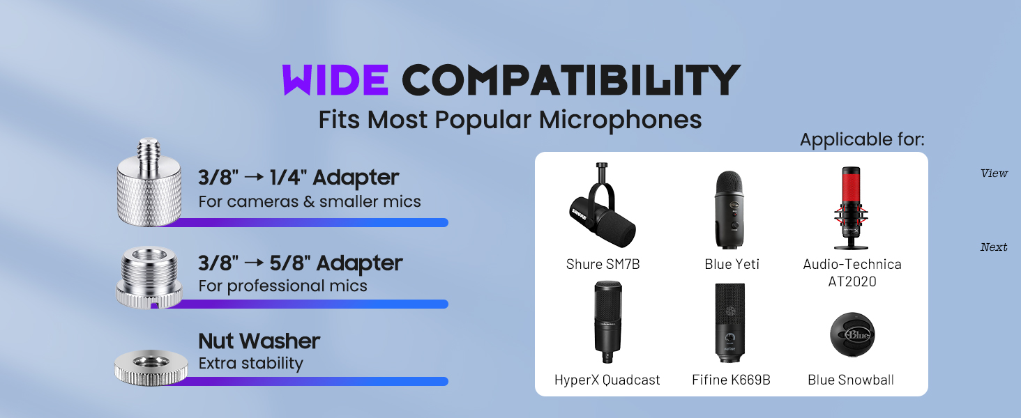 strong capacity mic stand arm