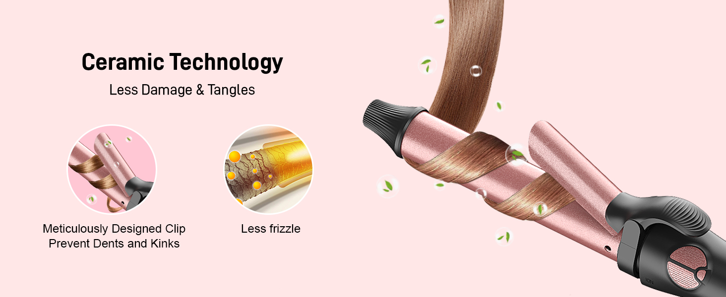 automatic curling iron rotating