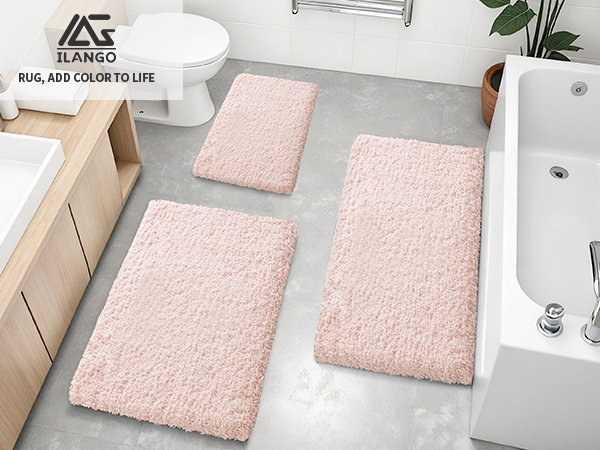 pink bathroom rmat