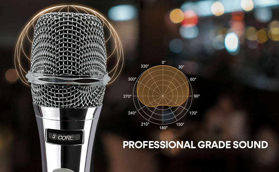 microphone for singing, wired microphone, dynamic microphone, mic, singing microphone