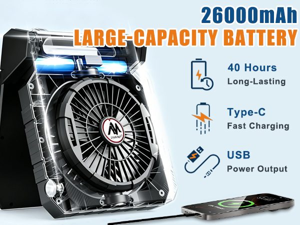 26000mAh Battery