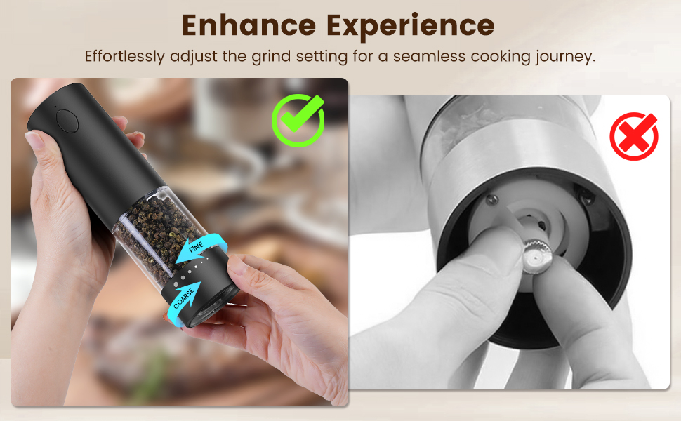 salt and pepper grinder set