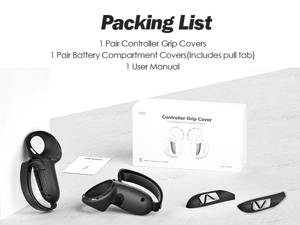 Controller Grips Cover for Meta Quest 3