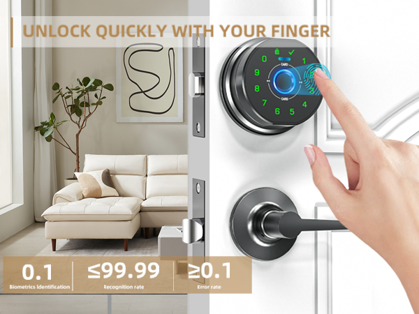 Fingerprint unlocking