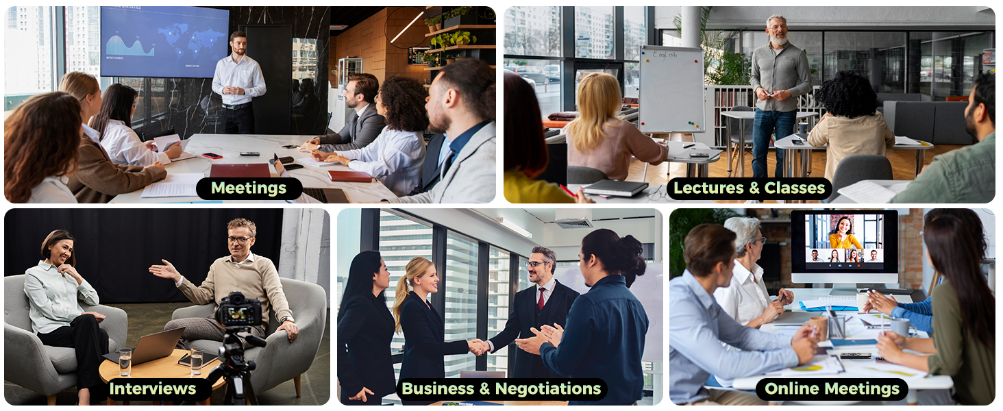 L359 voice recorder perfect for meetings, lectures, classes, interviews etc.