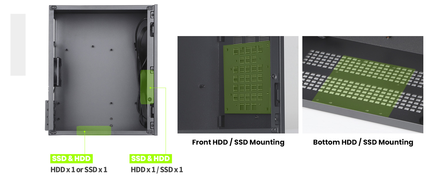 Zalman Cubix compact matx mini itx pc case