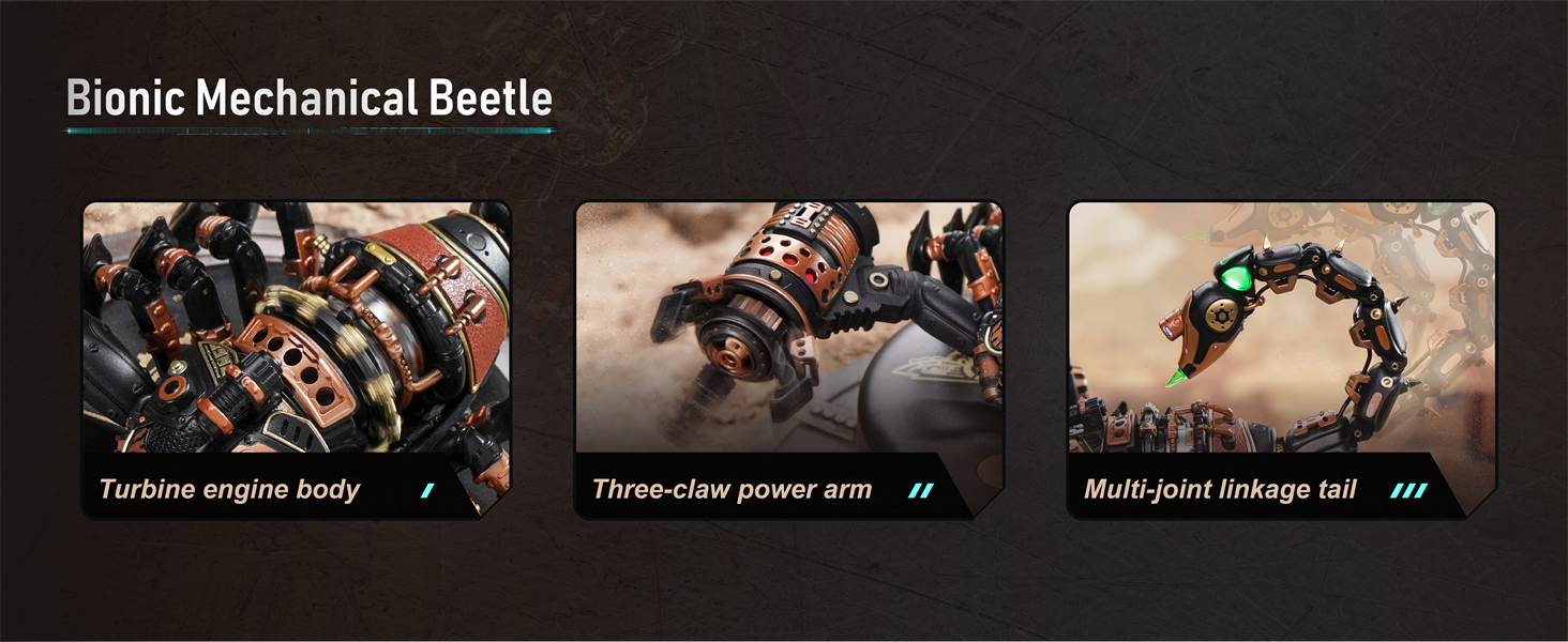 ROKR 3D puzzle metal insect building model kits