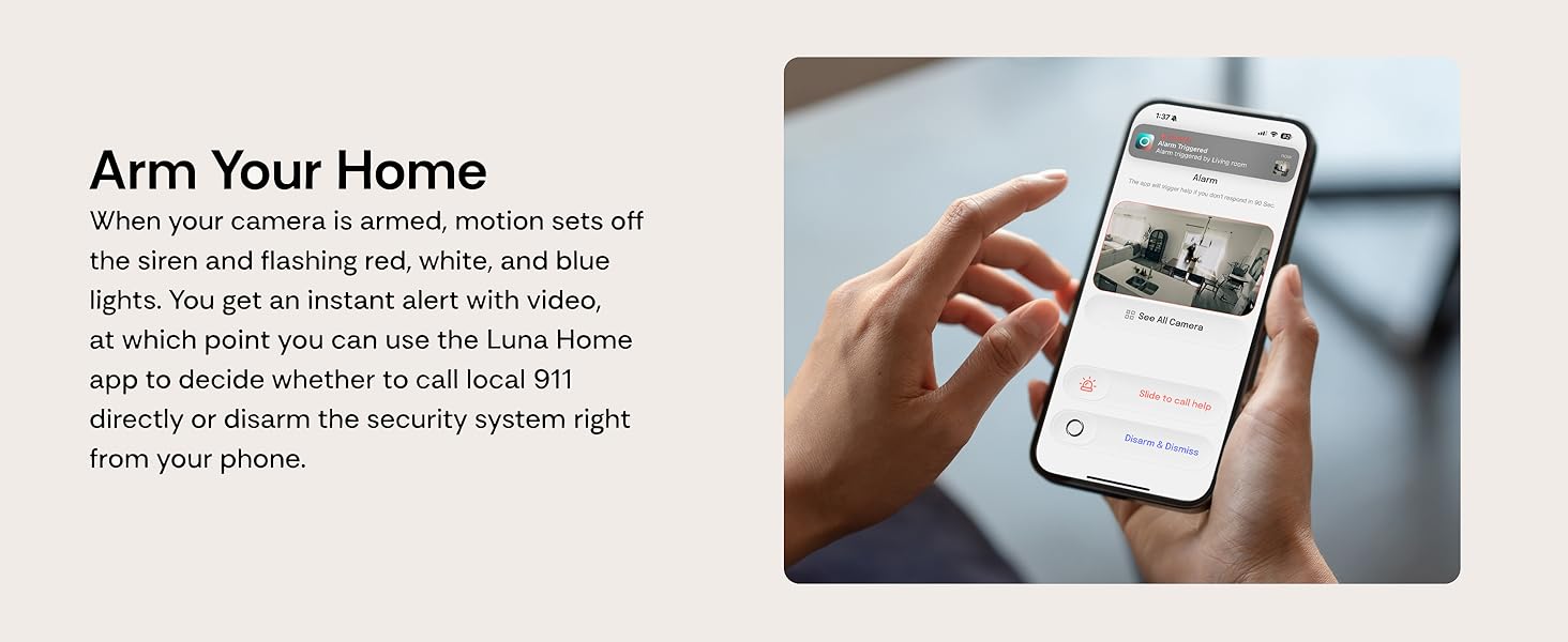 Indoor/Outdoor Camera, 2.4GHz, Wi? 6, Easy to Install, Smart GenAI Motion, Backyard Monitoring