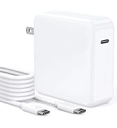MacBook Pro Charger,87W USB C Fast Charging Laptop Charger Power Adapter for 13 14 15-inch MacBoo...