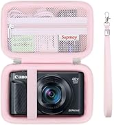 Supmay Hard Carrying Case for Canon PowerShot SX740 HS/ SX730 HS/ SX720 HS/ SX620 HS/ G7 X Mark I...