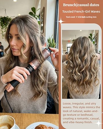 Tousled French-Girl Waves