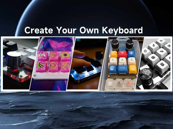 create a personal keyboard with your own hands