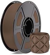 iSANMATE Matte PLA Filament 1.75mm Brown PLA 30-300mm/s 3D Printer Filament 1kg (2.2lbs) for Bamb...