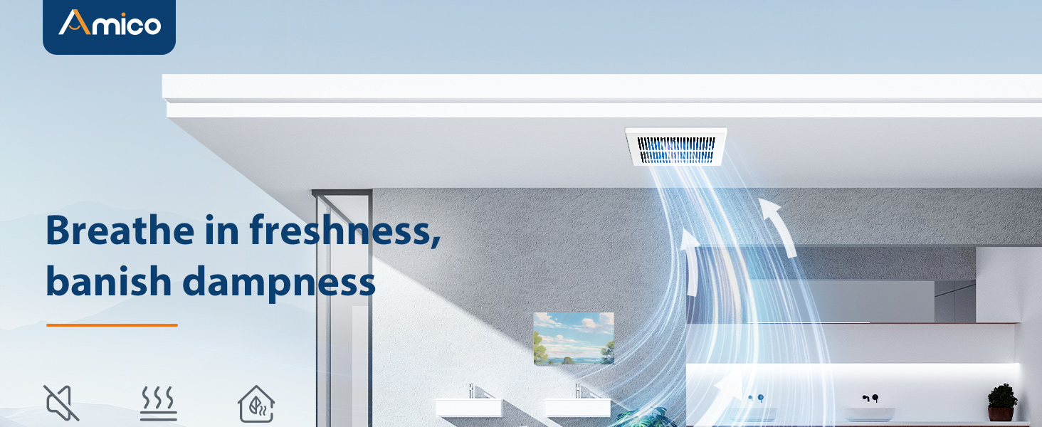 Bathroom exhaust fan