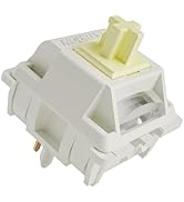 DRAOZA Gateron Cream Silent Switch Mechanical Gaming Keyboard, 5 Pin Linear Switch