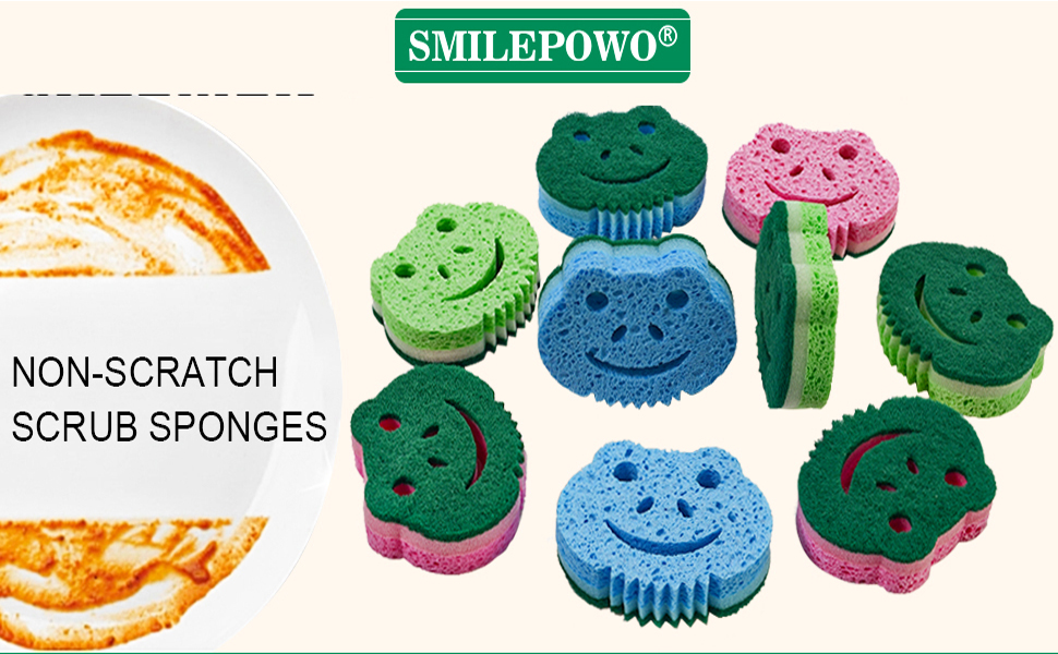 12 Pack Scrub Sponge