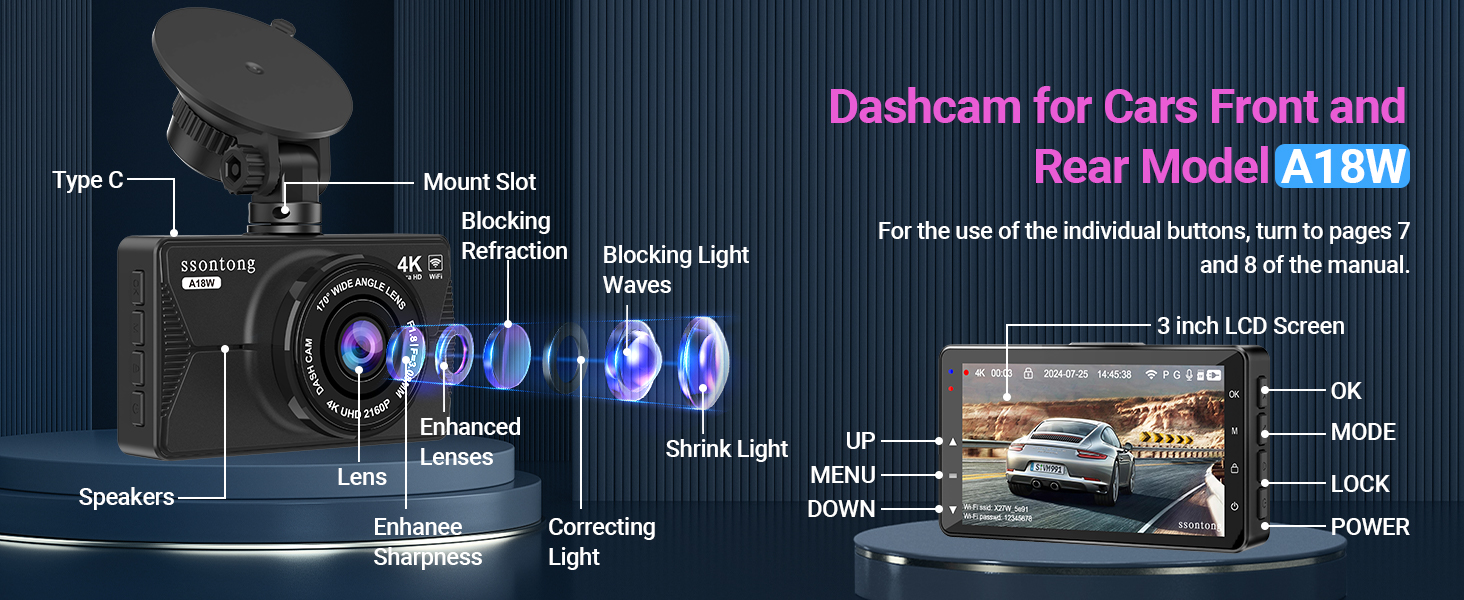 camara para carro delantera y trasera