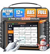 FOXWELL NT726 OBD2 Scanner Diagnostic Tool, All System Bidirectional Scan Tool, Code Reader for C...