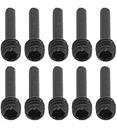 Oumefar 10Pcs M4 Driveshaft Screw Pins Steel Driveshaft Screw Pins for Losi Baja Rey 1/10 RC Car,...