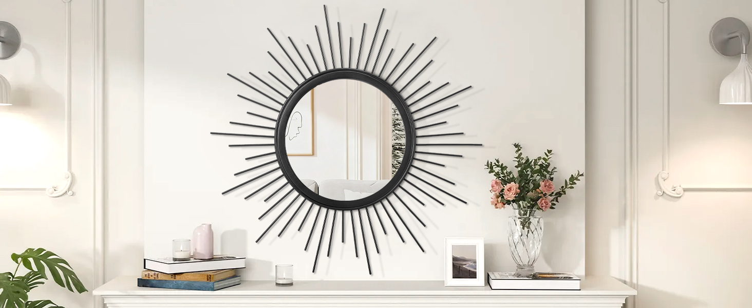 Sunburst mirror