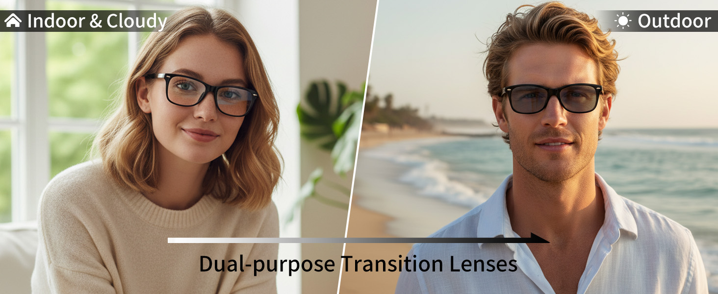 Dual-purpose Transition Lenses
