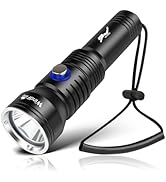 WindFire Dive Light Scuba Diving Flashlight, IPX8 Waterproof 210 Feet Underwater Flashlight with ...