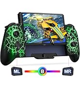 Handheld Switch Controller for Nintendo Switch/OLED Games ,Mocagen JC Swtich Pro Controller with ...