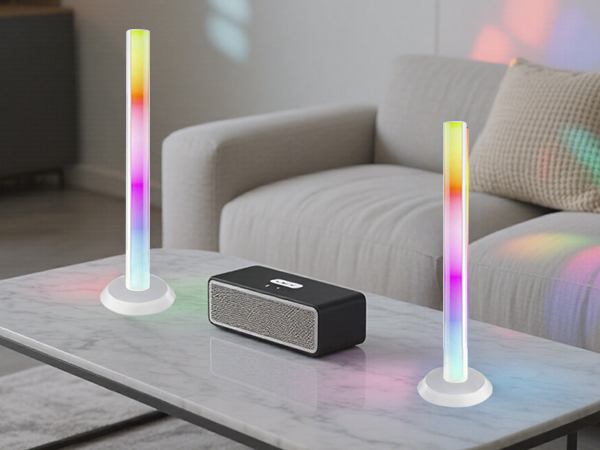 a fantastic addition to any PC or gaming setup,you can use them on your desk or behind your TV