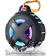 XLEADER X8(2 Gen) Upgraded, Bluetooth Shower Speaker, Certified IP67 Waterproof, 10W Pro Sound &D...