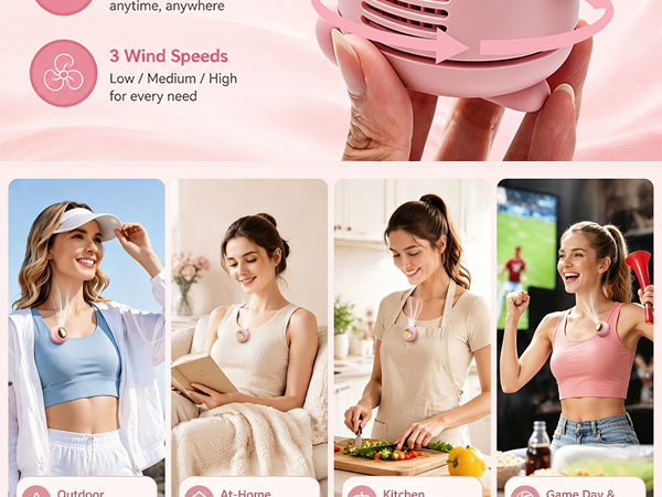 Portable Clip-On Fan
