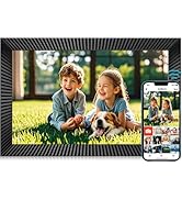 Wi-Fi Digital Picture Frame with Touch Screen, 10.1" Smart Digital Photo Frame with 32G Memory, H...
