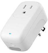 Broadlink Smart Plug, Wi-Fi Timer Adapter with Dimmable Night Light, 15 amp Outlet, Works with Al...