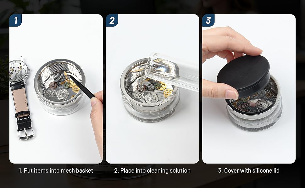 Watch Oil Parts Washing Jar