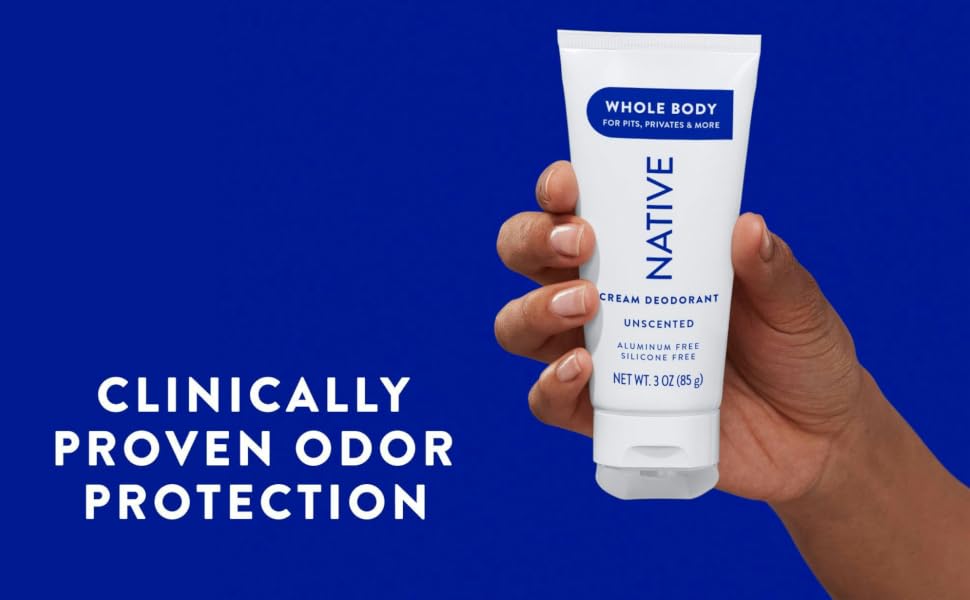 clinical protection whole body deodorant