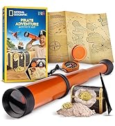 National Geographic Pirate Adventure Activity Kit – Dig for Treasure, Make a Pirate Hat &amp; Map, In...