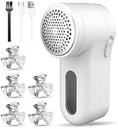 Fabric Shaver, Lint Remover Rechargeable, Electric Portable Sweater Defuzzer Digital LED Display ...