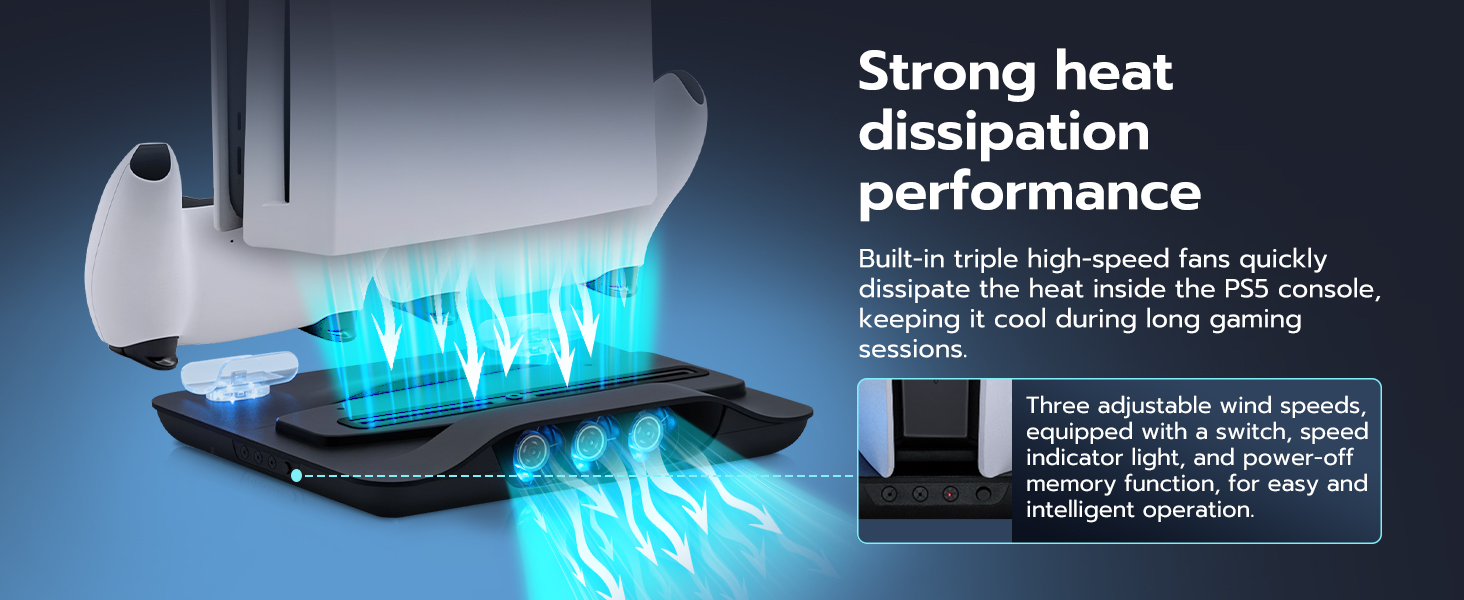 Strong heat dissipation performance