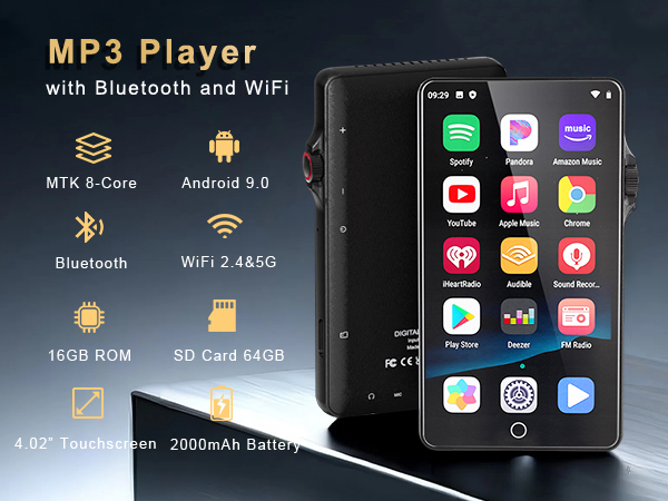mp3 player Bluetooth