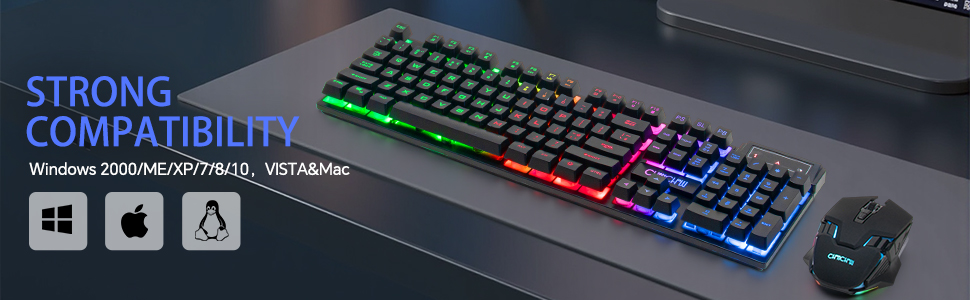 gaming keyboard mouse