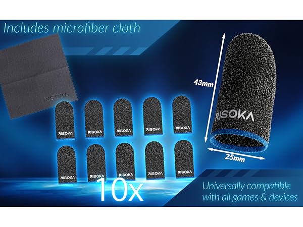 gaming finger sleeves