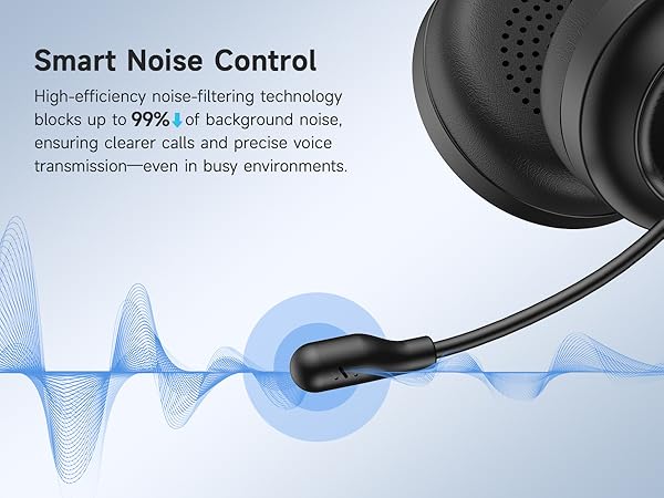 headphones with mic headset with microphone for pc