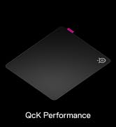 SteelSeries QcK L Performance Speed Gaming Mousepad — Extra Density for a Smooth Glide — Low-Prof...