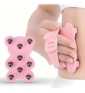 KINTEGOOD Handheld Massage Roller Glove, 9 Magnetic Roller Balls, Deep Tissue Body Massager for M...